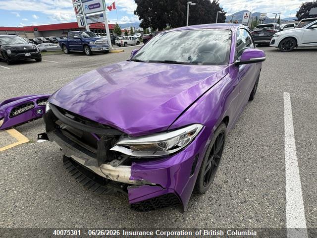 BMW 228I 2016 WBA1G9C52GV598341 Image 2
