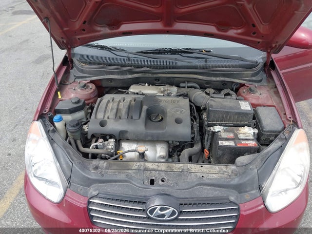 2009 Hyundai Accent Gls მანქანა იყიდება აუქციონზე, vin: KMHCN45C19U346830, აუქციონის ნომერი: 40075302