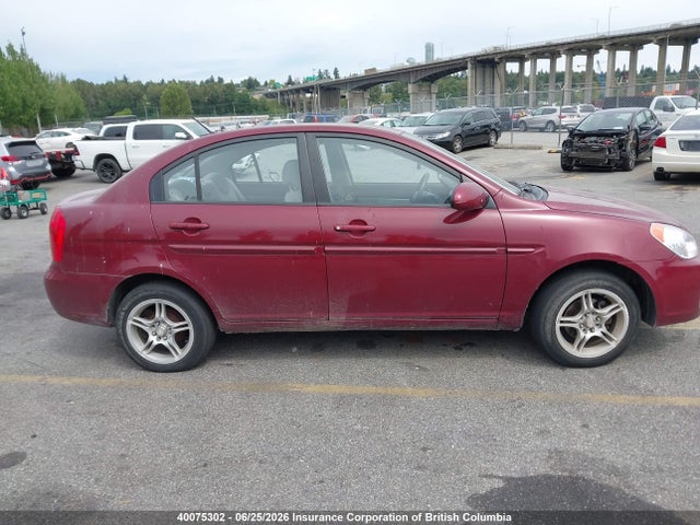 2009 Hyundai Accent Gls მანქანა იყიდება აუქციონზე, vin: KMHCN45C19U346830, აუქციონის ნომერი: 40075302