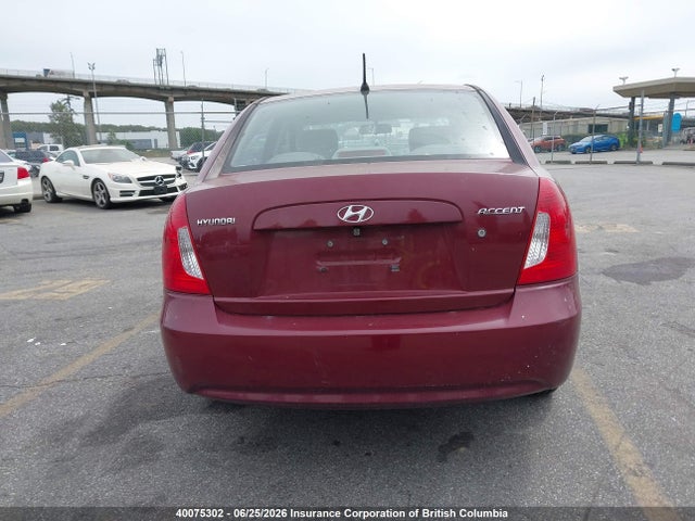 2009 Hyundai Accent Gls მანქანა იყიდება აუქციონზე, vin: KMHCN45C19U346830, აუქციონის ნომერი: 40075302