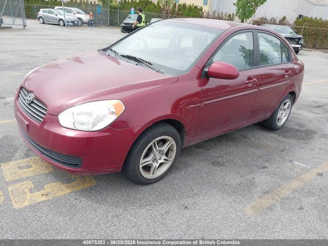 2009 Hyundai Accent Gls მანქანა იყიდება აუქციონზე, vin: KMHCN45C19U346830, აუქციონის ნომერი: 40075302