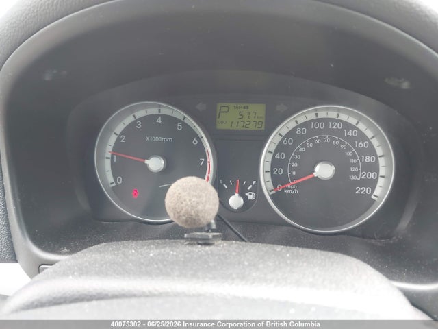 2009 Hyundai Accent Gls მანქანა იყიდება აუქციონზე, vin: KMHCN45C19U346830, აუქციონის ნომერი: 40075302