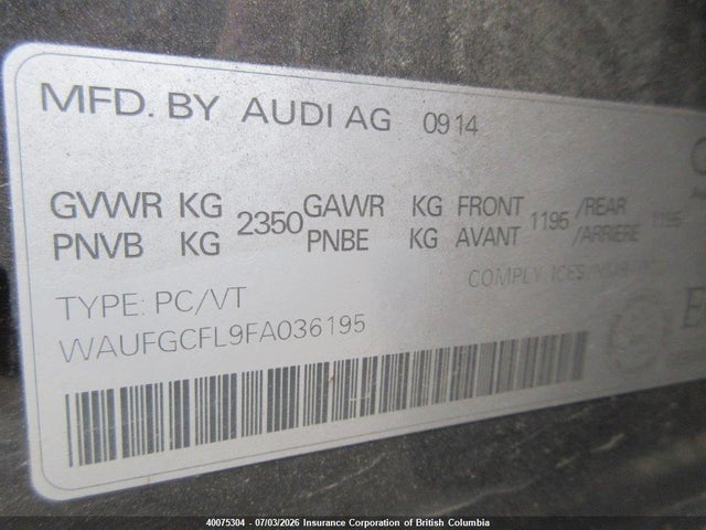 Audi S4 2015 WAUFGCFL9FA036195 Image 7
