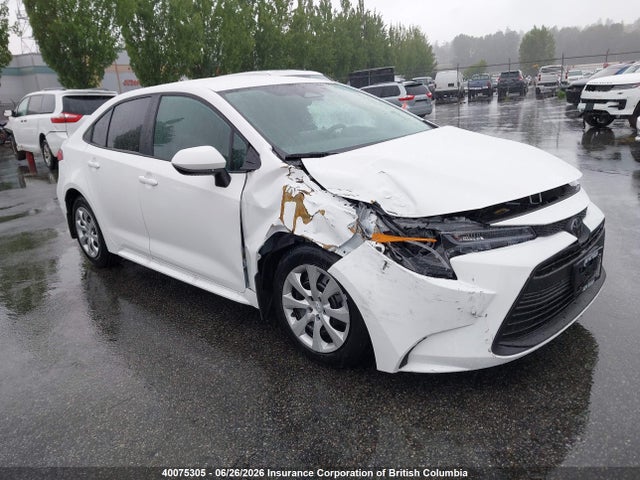 Auction sale of the 2026 Toyota Corolla Le, vin: 5YFB4MDE1TP433962, lot number: 40075305