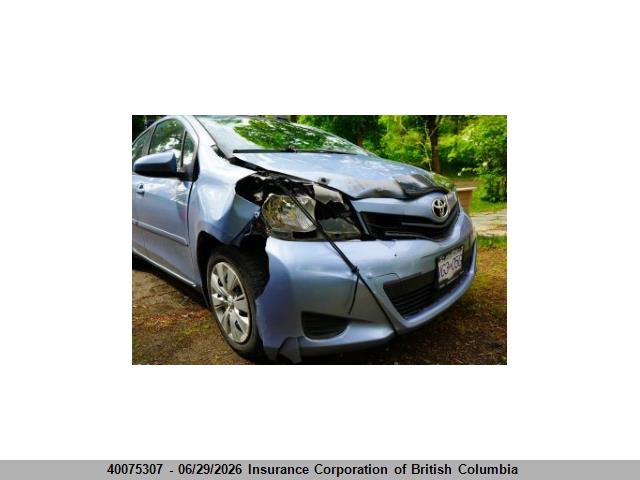 2014 Toyota Yaris მანქანა იყიდება აუქციონზე, vin: VNKKTUD33EA003379, აუქციონის ნომერი: 40075307