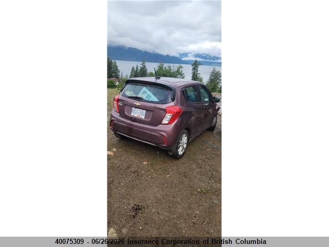 Aukcja sprzedaży 2020 Chevrolet Spark, vin: KL8CD6SAXLC404834, numer aukcji: 40075309