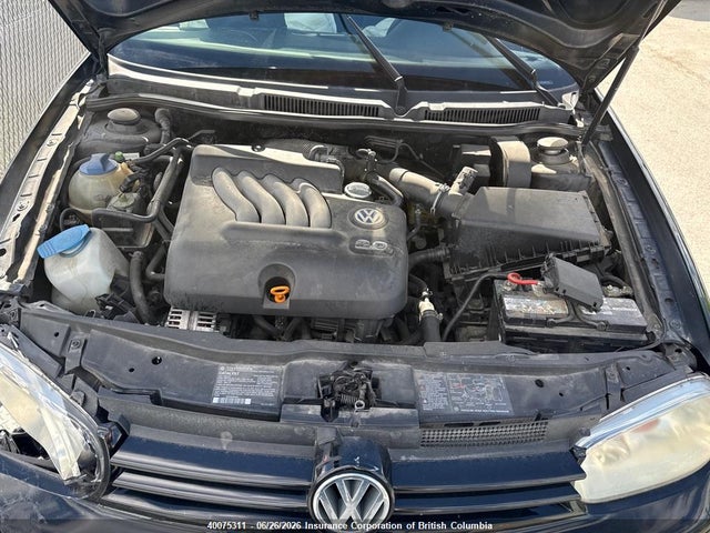 40075311 :رقم المزاد ، 9BWBK21JX24060729 vin ، 2002 Volkswagen Golf مزاد بيع