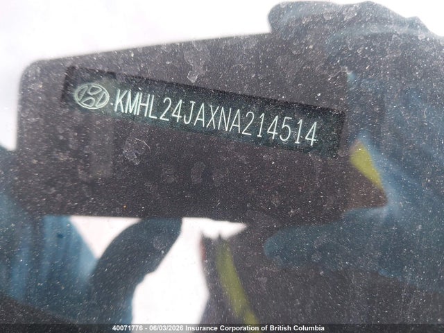 Aukcja sprzedaży 2022 Hyundai Sonata Se, vin: KMHL24JAXNA214514, numer aukcji: 40071776