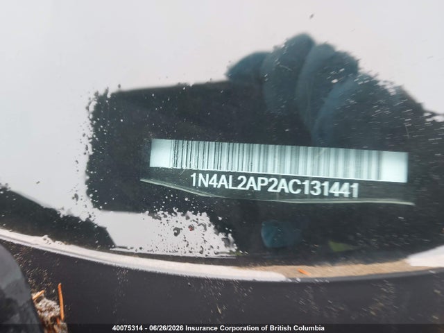 2010 Nissan Altima S მანქანა იყიდება აუქციონზე, vin: 1N4AL2AP2AC131441, აუქციონის ნომერი: 40075314