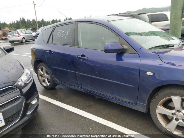 2005 Mazda 3 Hatchback მანქანა იყიდება აუქციონზე, vin: JM1BK143651347749, აუქციონის ნომერი: 40075318