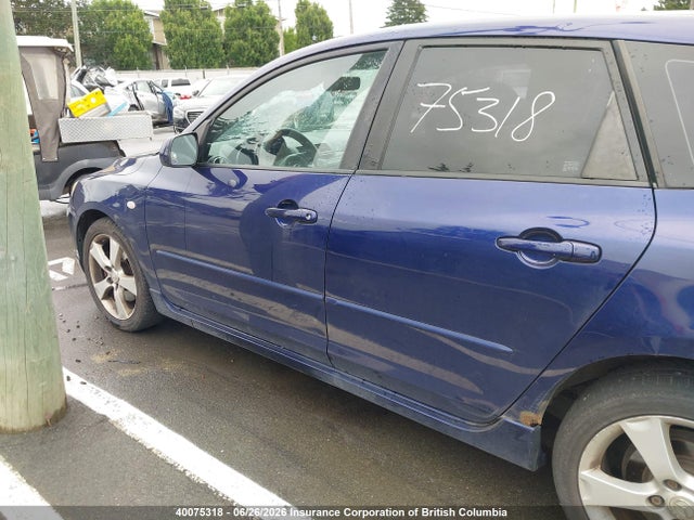 2005 Mazda 3 Hatchback მანქანა იყიდება აუქციონზე, vin: JM1BK143651347749, აუქციონის ნომერი: 40075318