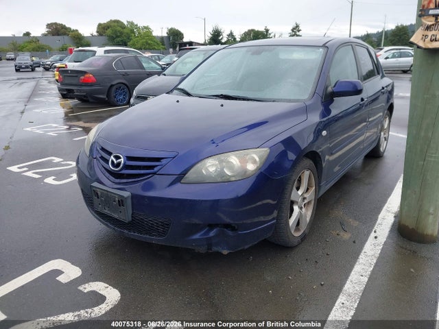 2005 Mazda 3 Hatchback მანქანა იყიდება აუქციონზე, vin: JM1BK143651347749, აუქციონის ნომერი: 40075318