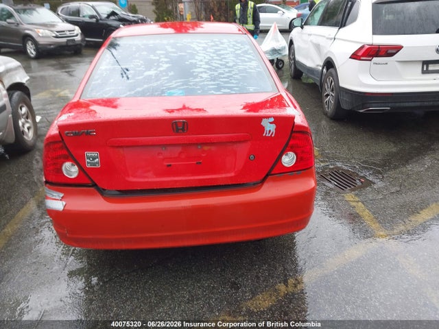 2004 Honda Civic მანქანა იყიდება აუქციონზე, vin: 1HGEM22544L813023, აუქციონის ნომერი: 40075320