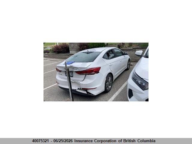 Aukcja sprzedaży 2017 Hyundai Elantra Gl, vin: KMHD84LF0HU113738, numer aukcji: 40075321