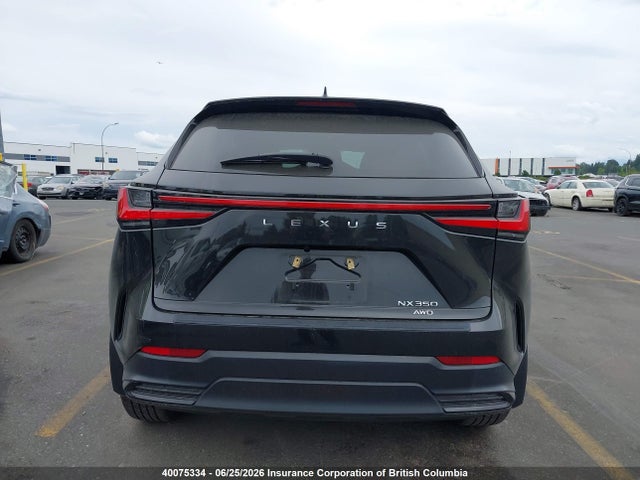 40075334 :رقم المزاد ، 2T2GGCEZ1RC045160 vin ، 2024 Lexus Nx 350 مزاد بيع
