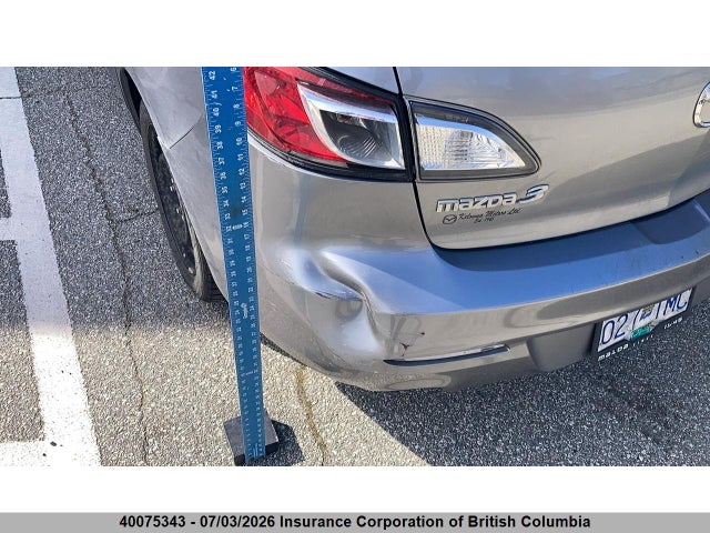 40075343 :رقم المزاد ، JM1BL1UF0C1625095 vin ، 2012 Mazda 3 I مزاد بيع
