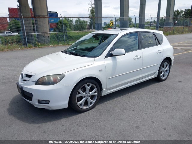 40075355 :رقم المزاد ، JM1BK343671706368 vin ، 2007 Mazda Mazda3 Gs/gt مزاد بيع