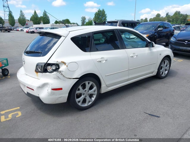 40075355 :رقم المزاد ، JM1BK343671706368 vin ، 2007 Mazda Mazda3 Gs/gt مزاد بيع