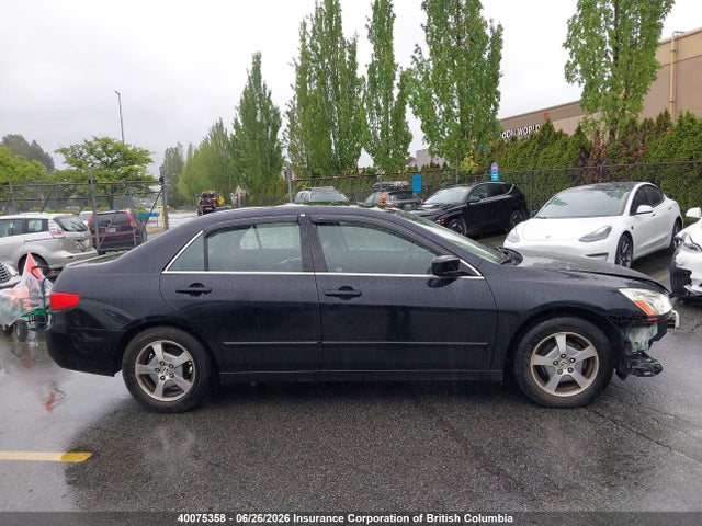 2005 Honda Accord Hybrid მანქანა იყიდება აუქციონზე, vin: JHMCN36455C800727, აუქციონის ნომერი: 40075358