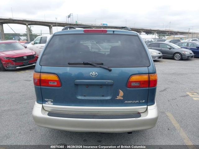 Продажа на аукционе авто 2000 Toyota Sienna Le/xle, vin: 4T3ZF13C4YU211047, номер лота: 40075360