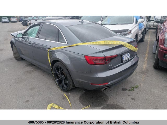 Продажа на аукционе авто 2017 Audi A4, vin: WAUANAF4XHN026753, номер лота: 40075365