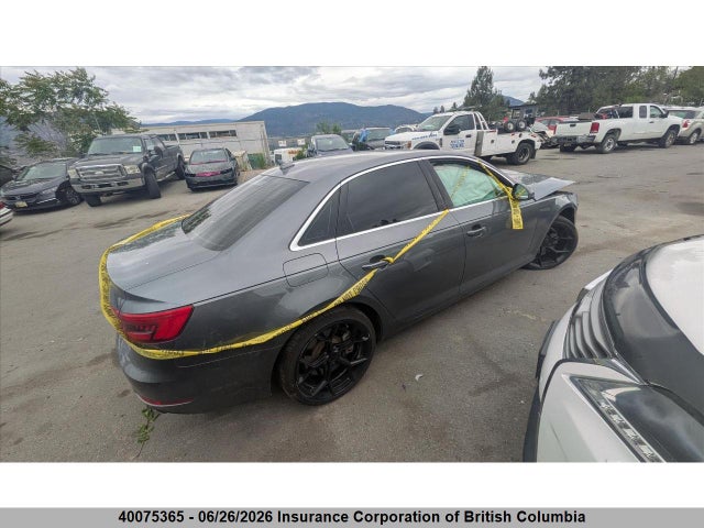 Продажа на аукционе авто 2017 Audi A4, vin: WAUANAF4XHN026753, номер лота: 40075365