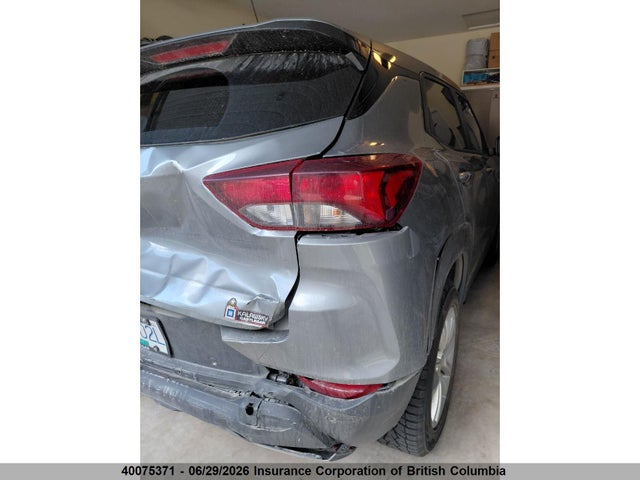 Продаж на аукціоні авто 2025 Chevrolet Trailblazer Ls, vin: KL79MNSLXSB186117, номер лоту: 40075371