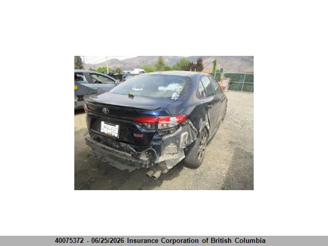 2020 Toyota Corolla Se/xse მანქანა იყიდება აუქციონზე, vin: 5YFB4RBE6LP003781, აუქციონის ნომერი: 40075372