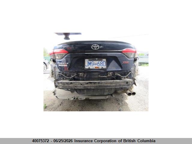 2020 Toyota Corolla Se/xse მანქანა იყიდება აუქციონზე, vin: 5YFB4RBE6LP003781, აუქციონის ნომერი: 40075372