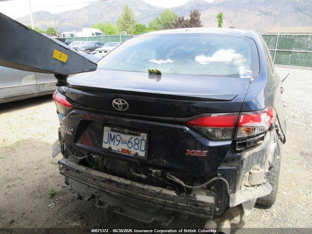 2020 Toyota Corolla Se/xse მანქანა იყიდება აუქციონზე, vin: 5YFB4RBE6LP003781, აუქციონის ნომერი: 40075372