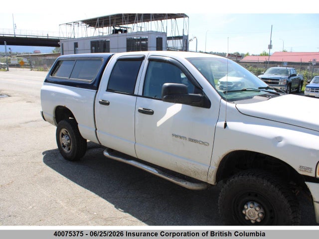 Продажа на аукционе авто 2004 Dodge Ram 2500 Slt/laramie, vin: 1D7KU28D44J253912, номер лота: 40075375