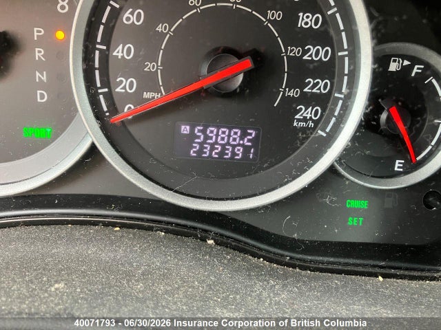 40071793 :رقم المزاد ، 4S3BP616067314936 vin ، 2006 Subaru Legacy 2.5i مزاد بيع