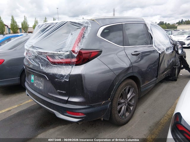 2021 Honda Cr-v Sport მანქანა იყიდება აუქციონზე, vin: 2HKRW2H41MH212200, აუქციონის ნომერი: 40072446