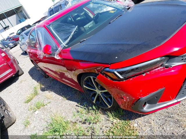 2022 Honda Civic Touring მანქანა იყიდება აუქციონზე, vin: 2HGFE1F93NH004328, აუქციონის ნომერი: 40074135