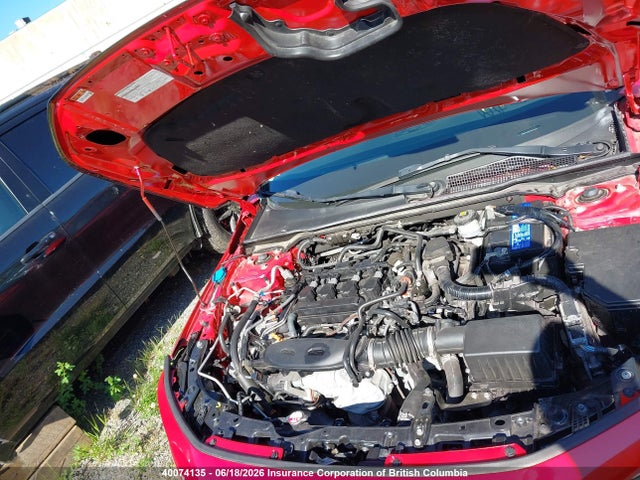 2022 Honda Civic Touring მანქანა იყიდება აუქციონზე, vin: 2HGFE1F93NH004328, აუქციონის ნომერი: 40074135