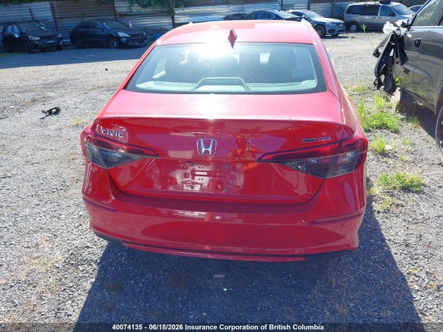 2022 Honda Civic Touring მანქანა იყიდება აუქციონზე, vin: 2HGFE1F93NH004328, აუქციონის ნომერი: 40074135