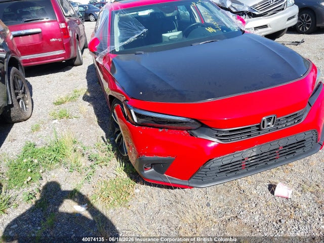 2022 Honda Civic Touring მანქანა იყიდება აუქციონზე, vin: 2HGFE1F93NH004328, აუქციონის ნომერი: 40074135