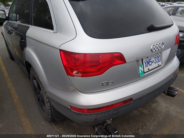 Продаж на аукціоні авто 2008 Audi Q7 3.6 Quattro Premium, vin: WA1BY74L38D038707, номер лоту: 40071121