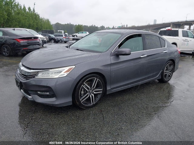 2017 Honda Accord Touring მანქანა იყიდება აუქციონზე, vin: 1HGCR2F09HA802303, აუქციონის ნომერი: 40075406