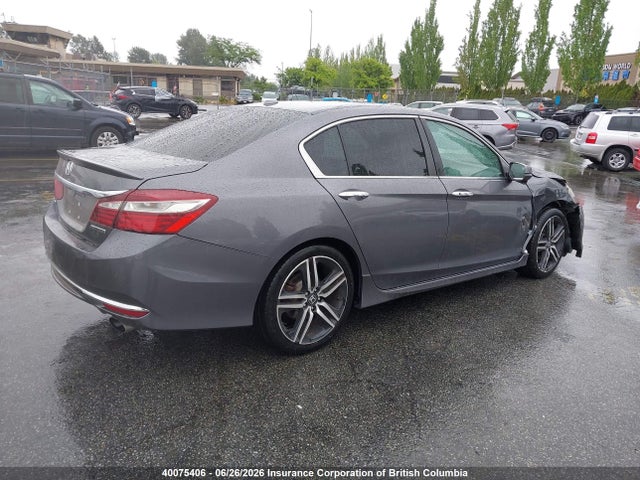 2017 Honda Accord Touring მანქანა იყიდება აუქციონზე, vin: 1HGCR2F09HA802303, აუქციონის ნომერი: 40075406