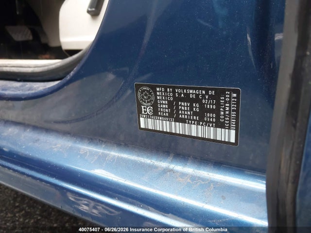 Volkswagen Golf 2017 3VW217AUXHM049132 Image 9