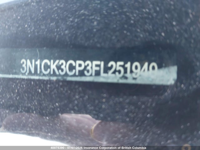 Aukcja sprzedaży 2015 Nissan Micra, vin: 3N1CK3CP3FL251949, numer aukcji: 40075390