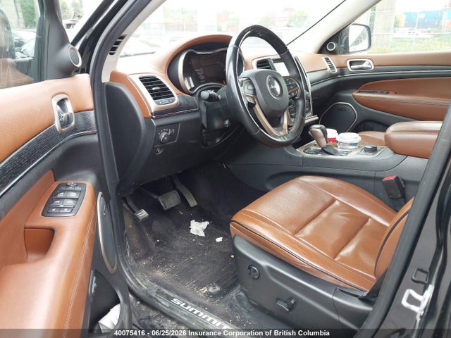 Продажа на аукционе авто 2016 Jeep Grand Cherokee Summit, vin: 1C4RJFJT8GC403877, номер лота: 40075416