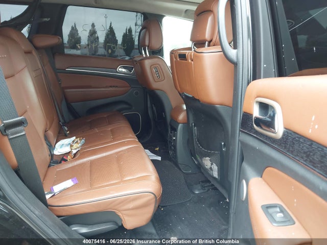 Продажа на аукционе авто 2016 Jeep Grand Cherokee Summit, vin: 1C4RJFJT8GC403877, номер лота: 40075416