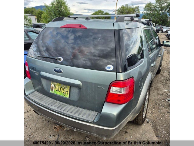 2007 Ford Freestyle Sel მანქანა იყიდება აუქციონზე, vin: 1FMZK05107GA05649, აუქციონის ნომერი: 40075420