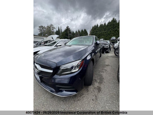 2020 Mercedes-benz C 300 4mati მანქანა იყიდება აუქციონზე, vin: 55SWF8EB1LU330462, აუქციონის ნომერი: 40075424