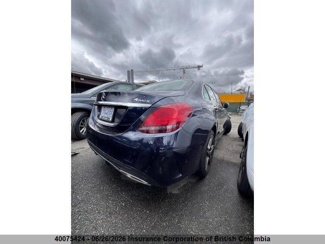 2020 Mercedes-benz C 300 4mati მანქანა იყიდება აუქციონზე, vin: 55SWF8EB1LU330462, აუქციონის ნომერი: 40075424