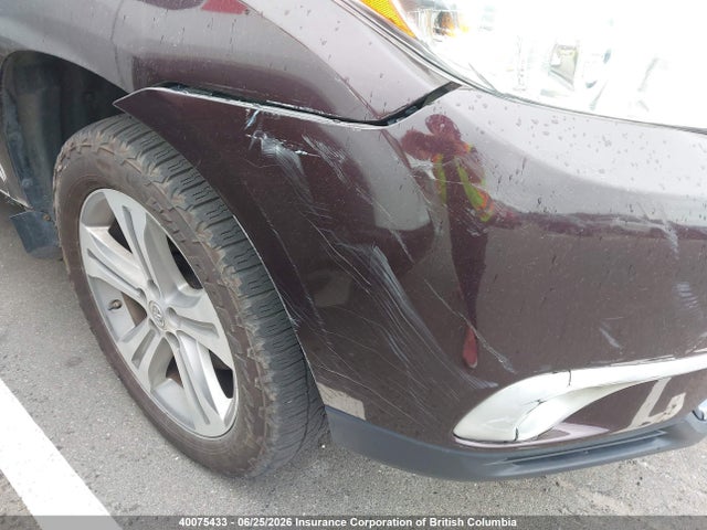40075433 :رقم المزاد ، 5TDBK3EH2DS211660 vin ، 2013 Toyota Highlander V6 مزاد بيع