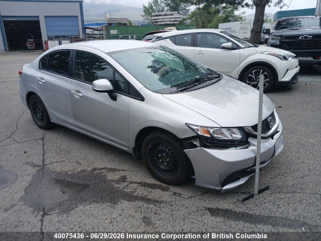 2013 Honda Civic მანქანა იყიდება აუქციონზე, vin: 2HGFB2F42DH101750, აუქციონის ნომერი: 40075436