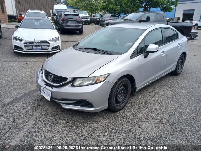 Продаж на аукціоні авто 2013 Honda Civic, vin: 2HGFB2F42DH101750, номер лоту: 40075436